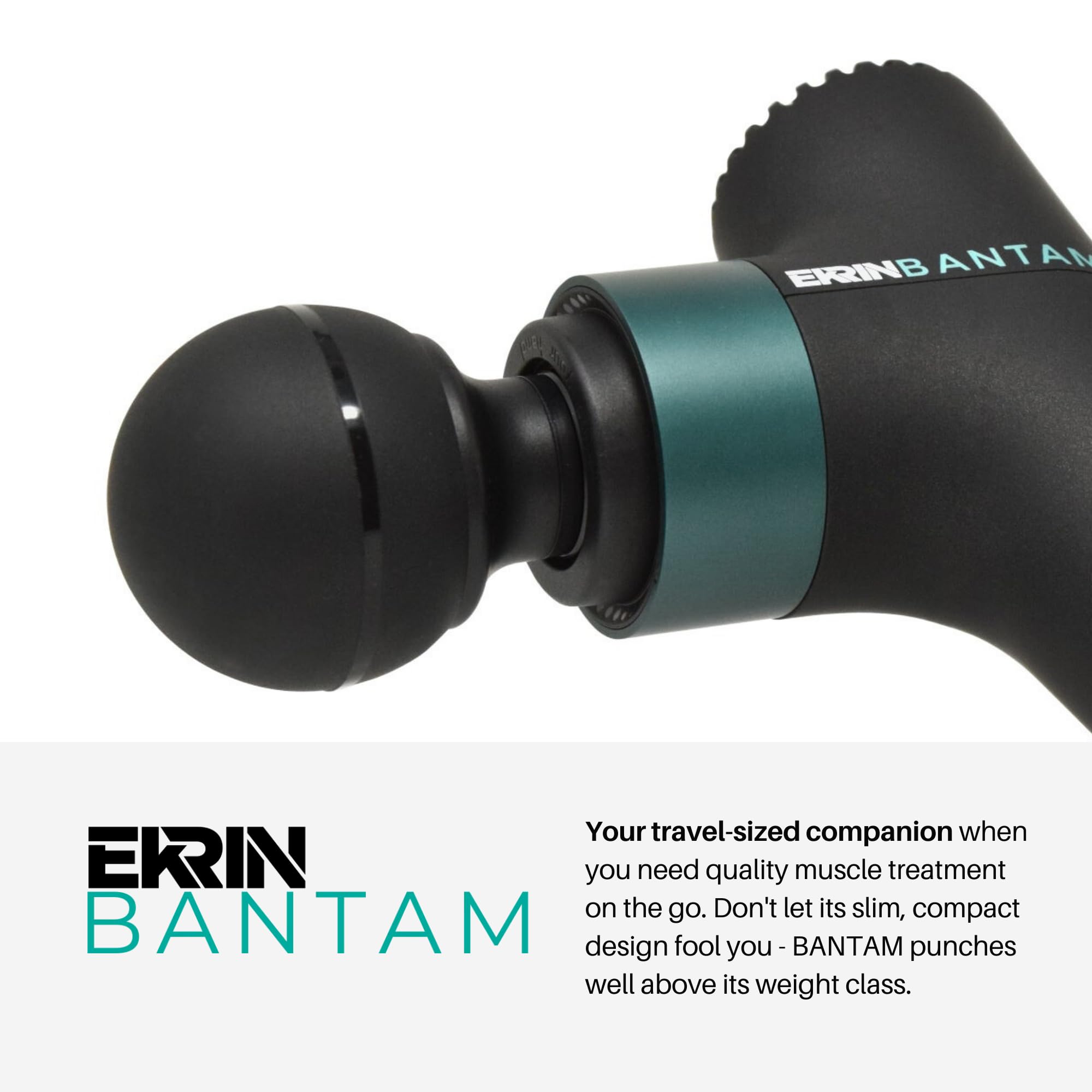 Ekrin Athletics Bantam textura de mango ergonómico para agarre cómodo y seguro