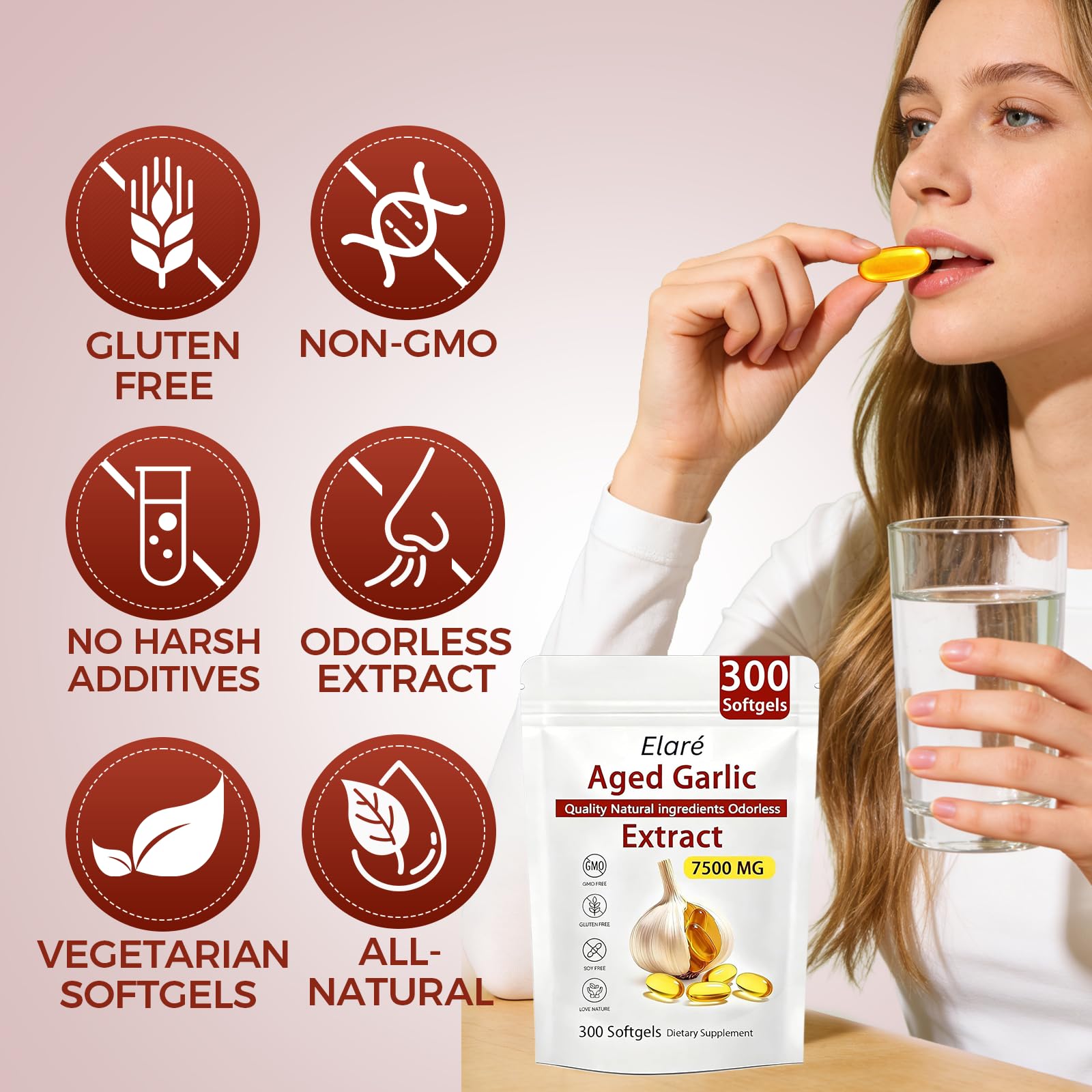 ELARE etiqueta con ingredientes apoyando transparencia del producto