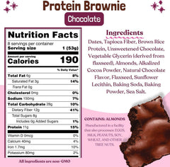 ELAVI brownie envuelto individualmente para llevar y mantener frescura