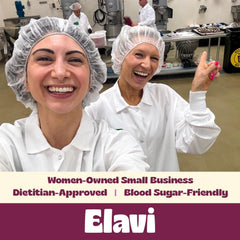 ELAVI brownies junto a equipo deportivo como snack post-entreno práctico