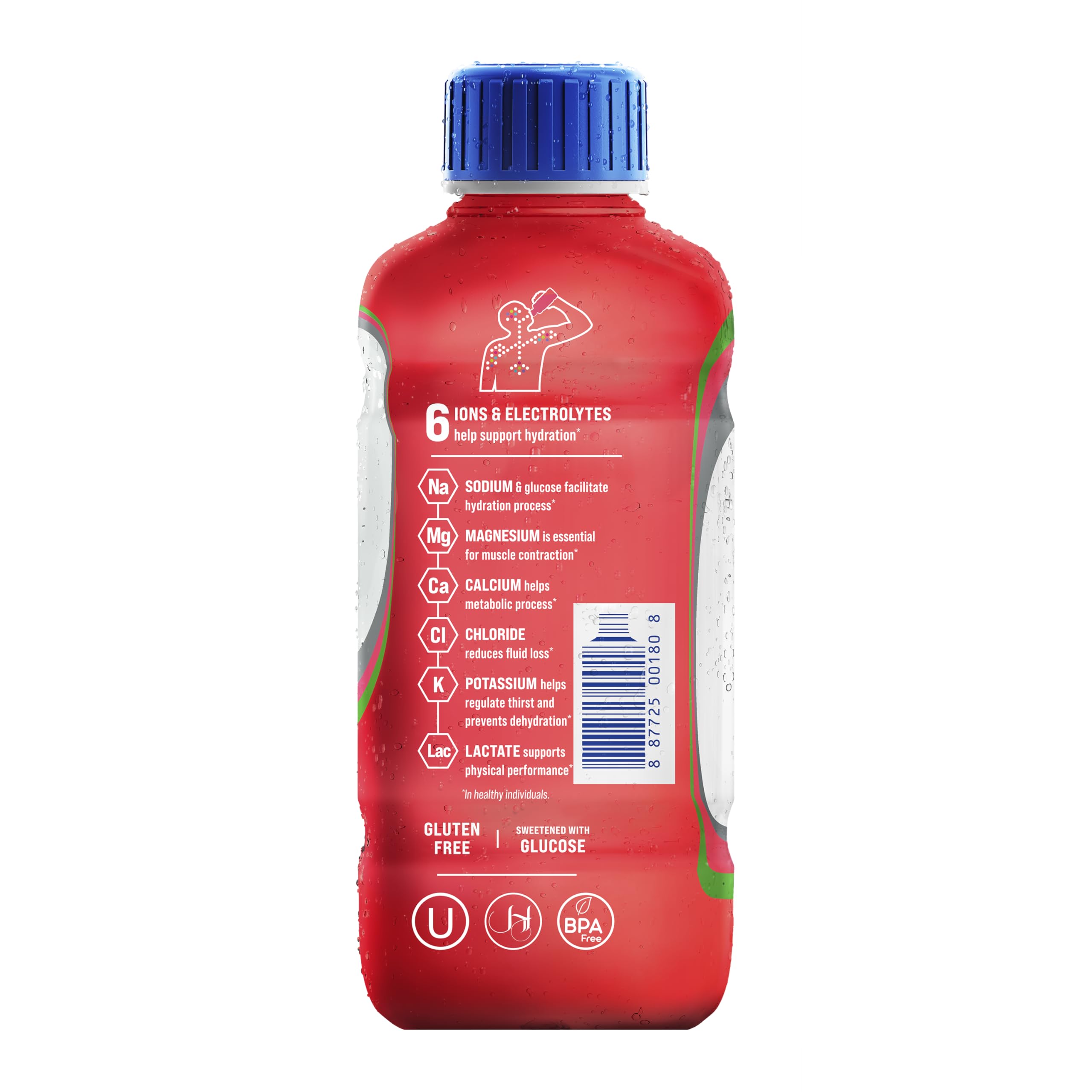 Electrolit comparación tamaño 21 oz para referencia de escala