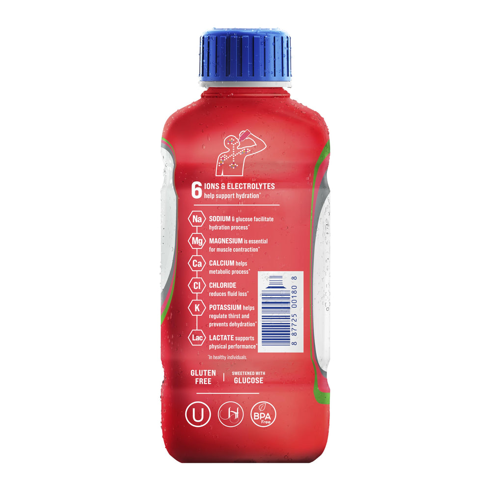 Electrolit comparación tamaño 21 oz para referencia de escala