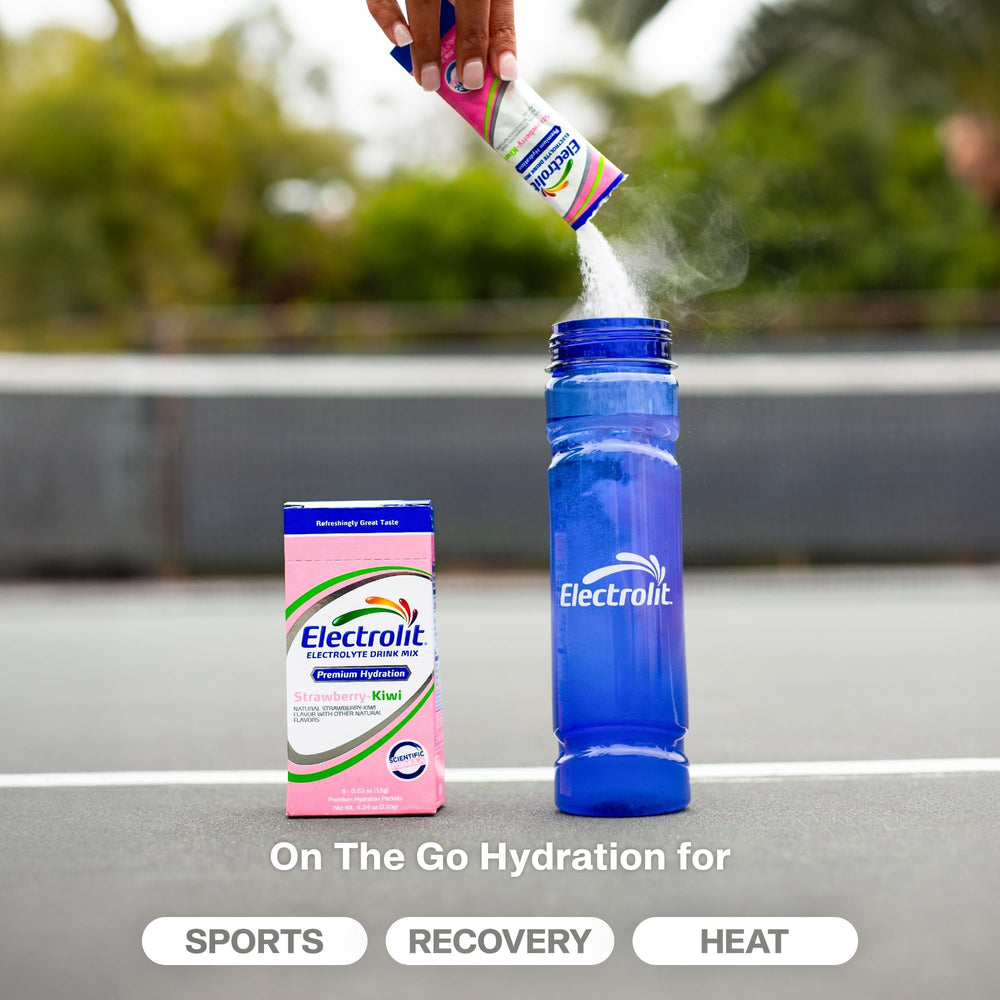 Electrolit en botella deportiva ideal para entrenamientos y recuperación