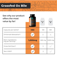 Cápsulas Eleva Nutrition junto a alimentos grasos enfatizando apoyo digestivo