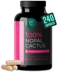 Eleva Nutrition frasco frontal mostrando 240 cápsulas y etiqueta clara, compacto y económico
