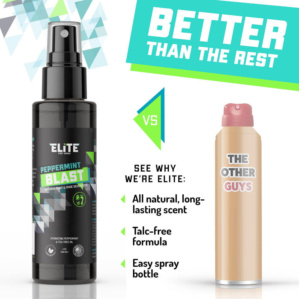 Elite Sportz etiqueta y textura de la botella, información de ingredientes naturales