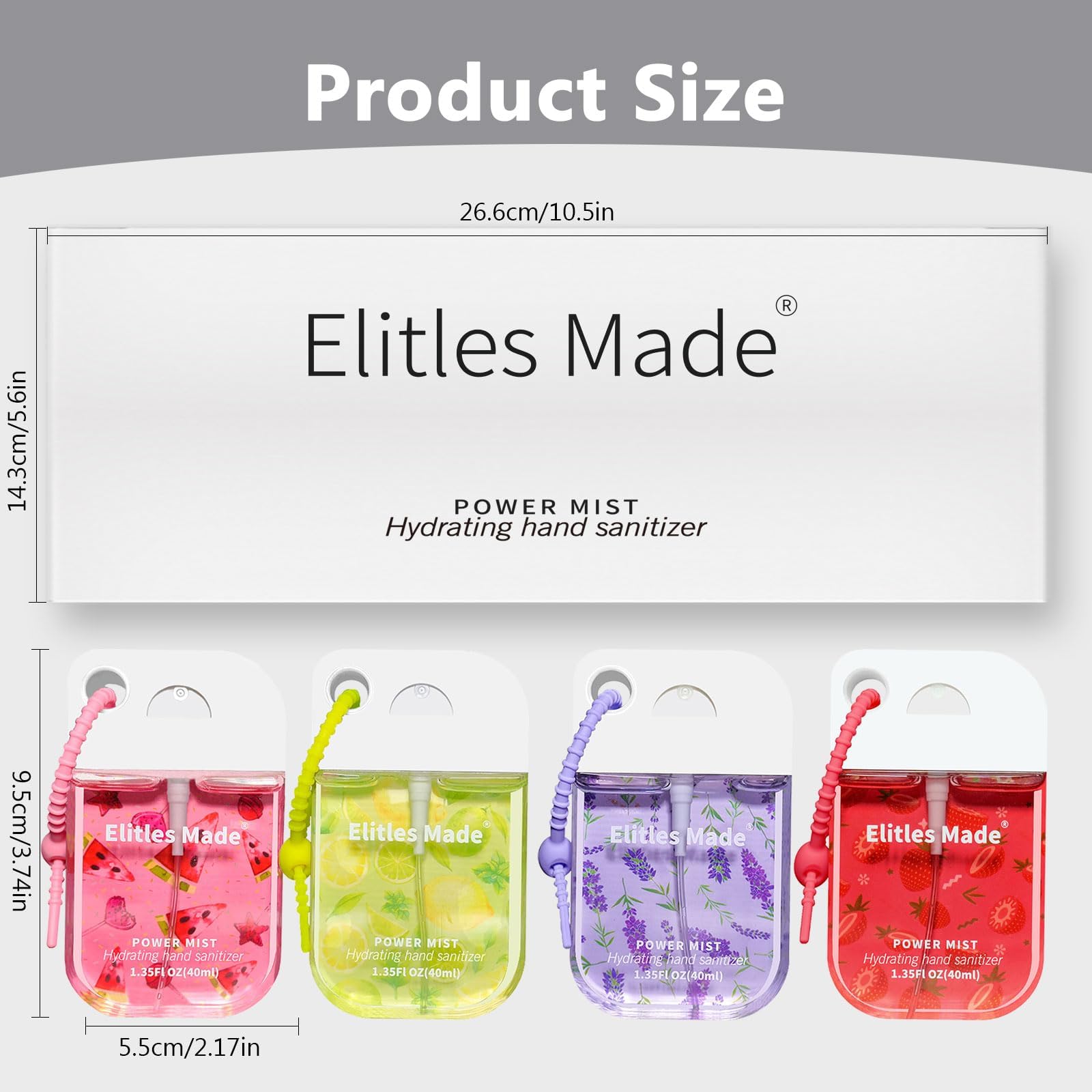 Elitles Made caja abierta lista para regalo, presentación atractiva