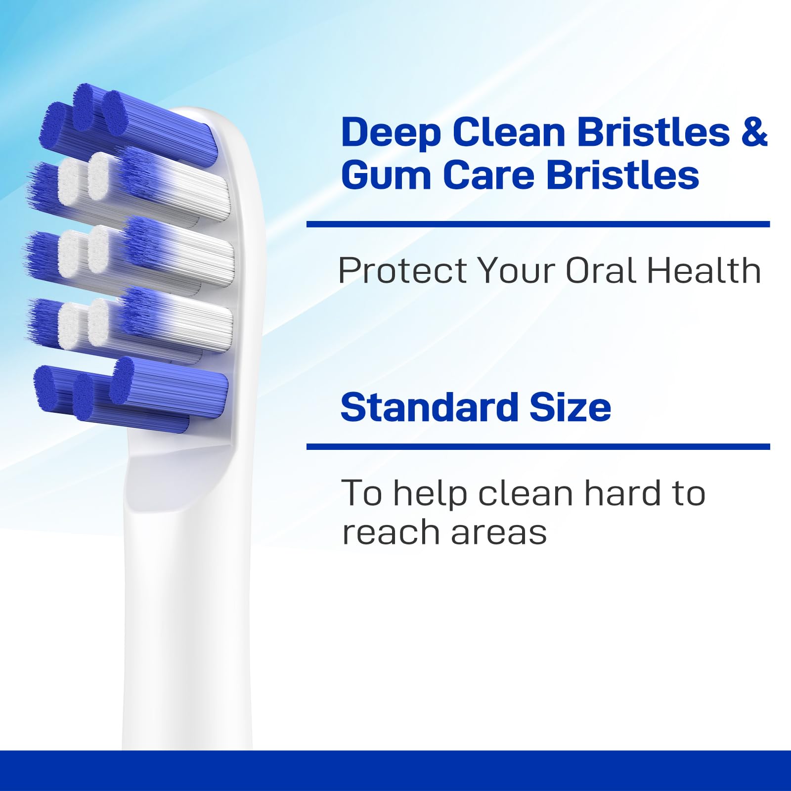 Elyhead cabezal montado en cepillo Colgate 360, compatibilidad segura