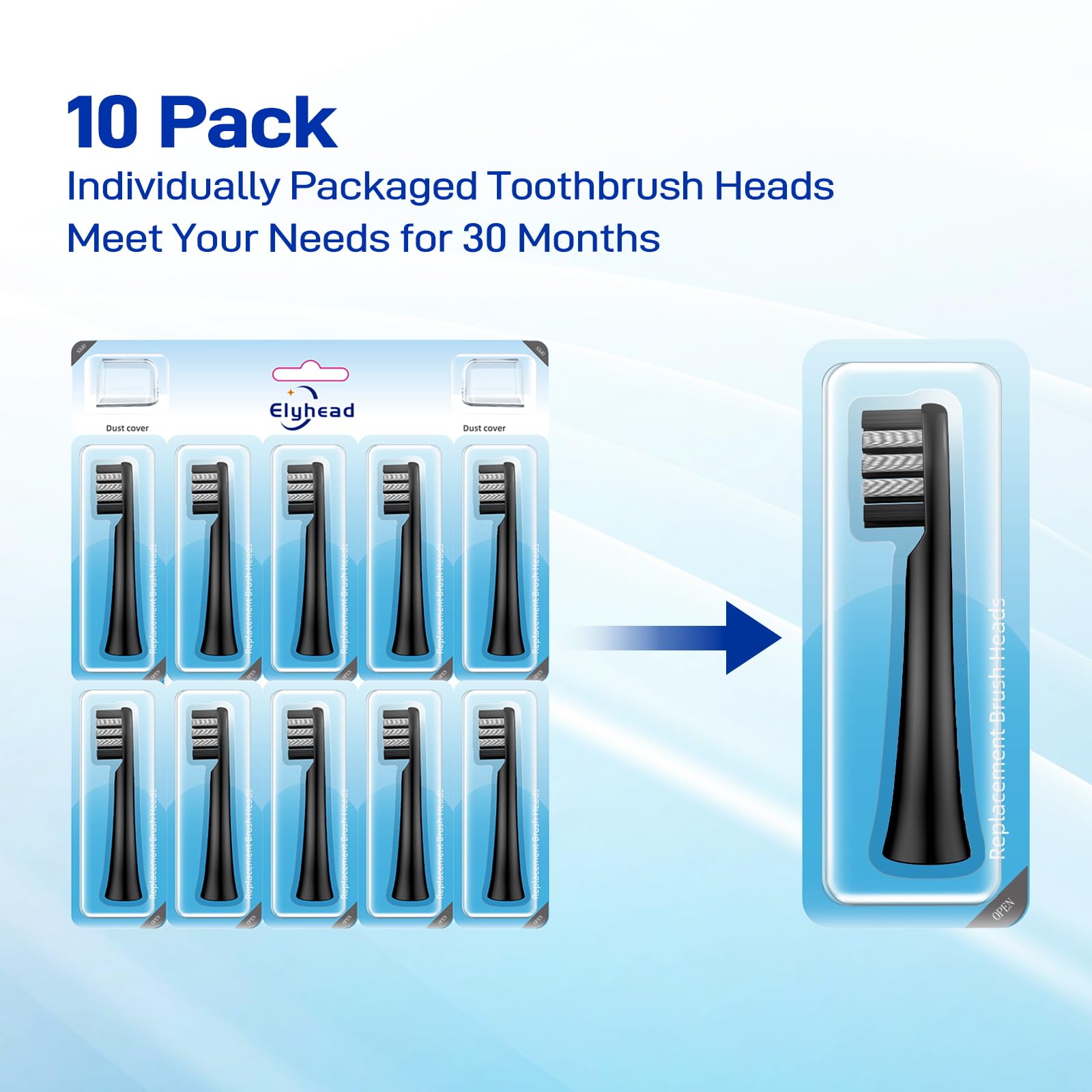 Elyhead empaque individual higiénico listo para almacenamiento seguro