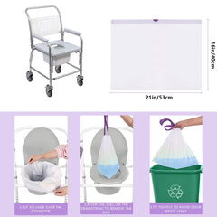 Elzrghs funda usada en sanitario de camping, higiene portátil confiable