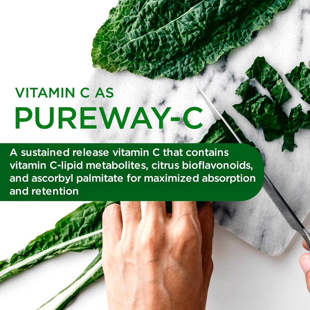 EMERALD LABS etiqueta del producto con lista de vitaminas y minerales visibles