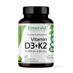 EMERALD LABS frasco frontal mostrando 60 cápsulas y destacando concentración alta