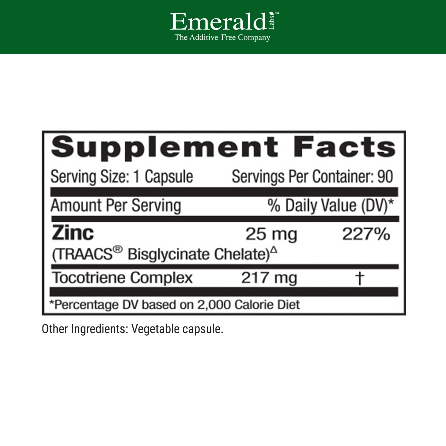 EMERALD LABS detalle de cápsula vegetal abierta para mostrar textura y absorción
