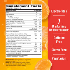 Emergen-C vaso listo en cocina matutina, apoyo vitamínico para iniciar el día