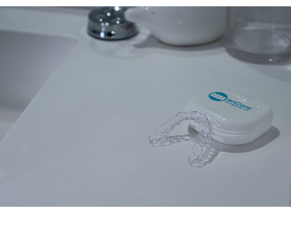 enCore detalle de textura del material flexible y seguro