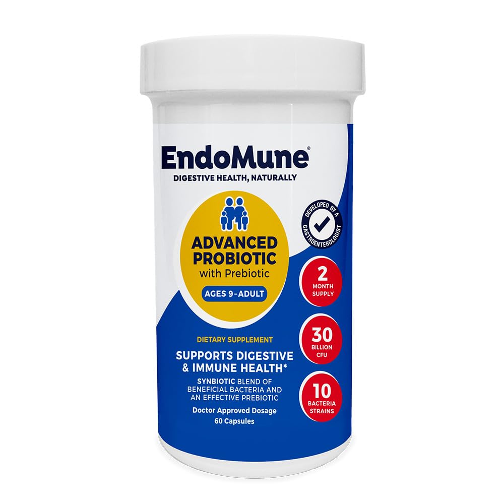 Endomune frente del empaque mostrando presentación y beneficios
