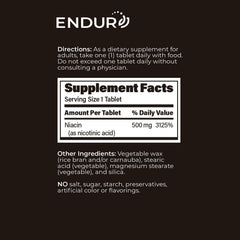 Endurance Products estilo de vida activo con frasco en mesa para rutina diaria