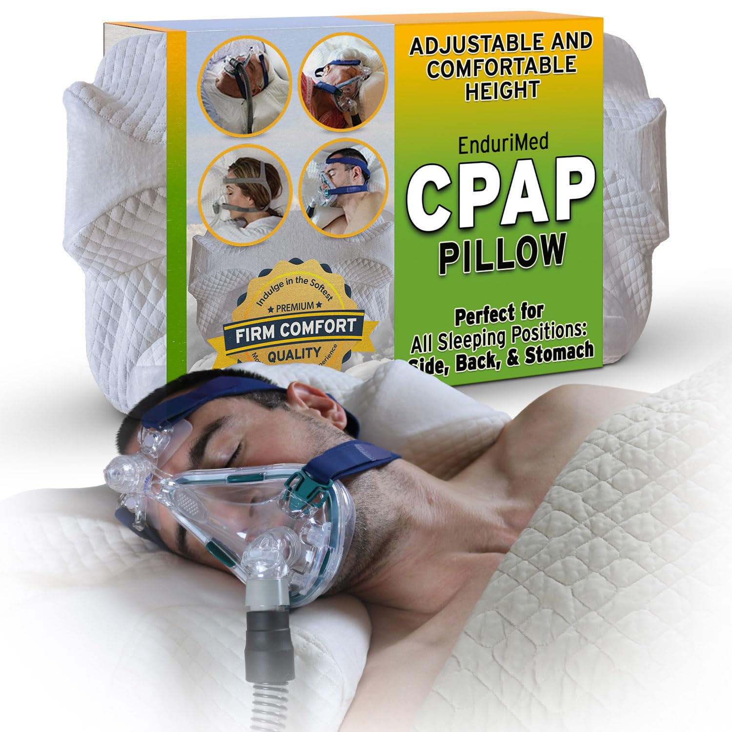 EnduriMed vista frontal con funda, comodidad y soporte ergonómico