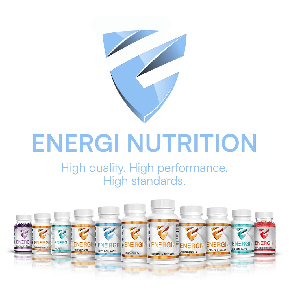 ENERGI NUT botella junto a equipo deportivo representando uso activo