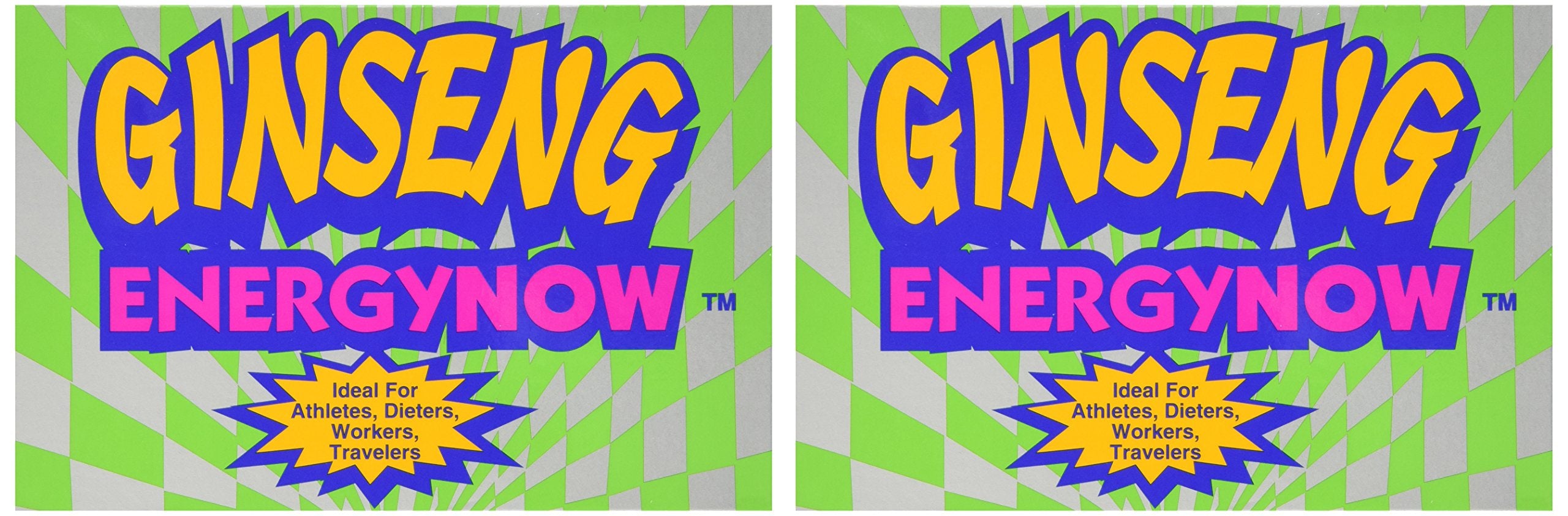 Energy Now vista frontal del empaque mostrando conveniencia y portabilidad
