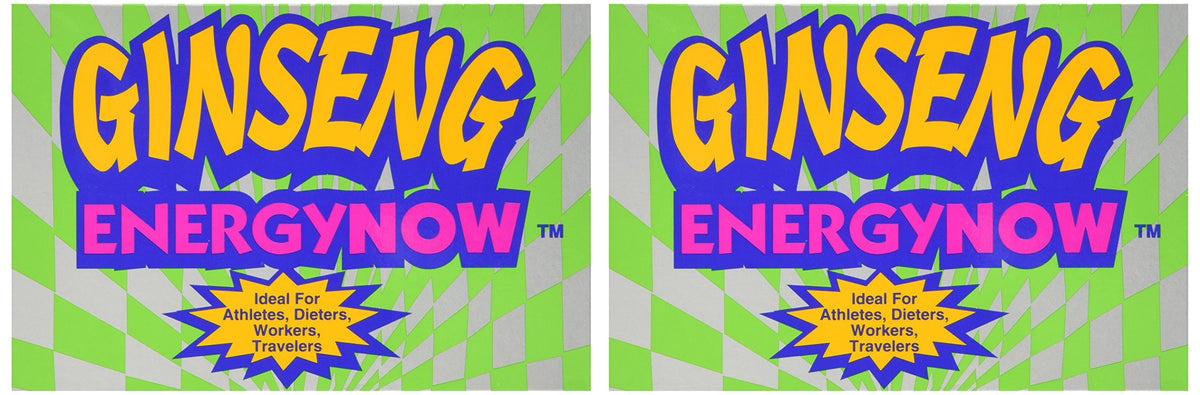 Energy Now vista frontal del empaque mostrando conveniencia y portabilidad