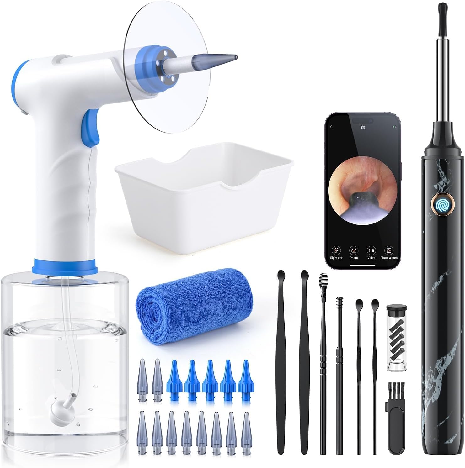 ENIFER frontal del paquete que muestra el kit completo y organización