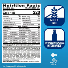 Varios envases Ensure Banana Nut en mesa listos como snack nutritivo