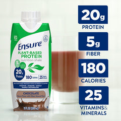 Ensure chocolate envase abierto listo para beber y uso inmediato