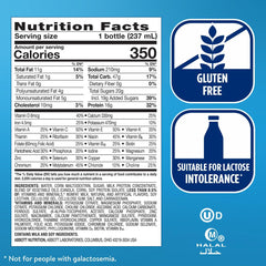 Detalle de la lista de ingredientes y certificaciones en Ensure Plus — claridad sobre composición