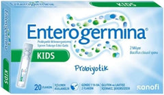 EnterogerminaKids imagen frontal del pack que muestra presentación y beneficios de conveniencia