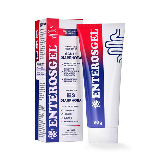 Enterosgel tubo 90 g frontal con envase visible y uso práctico