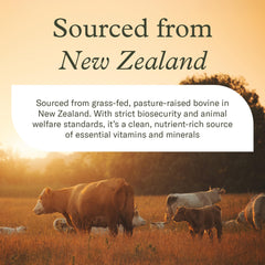 Pastizal de Nueva Zelanda y origen Enviromedica que resalta crianza en pasto