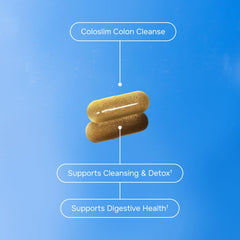 envitamin Coloslim ingredientes naturales en detalle que favorecen tránsito