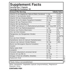 envitamin producto junto a una regla para comparar tamaño, referencia visual