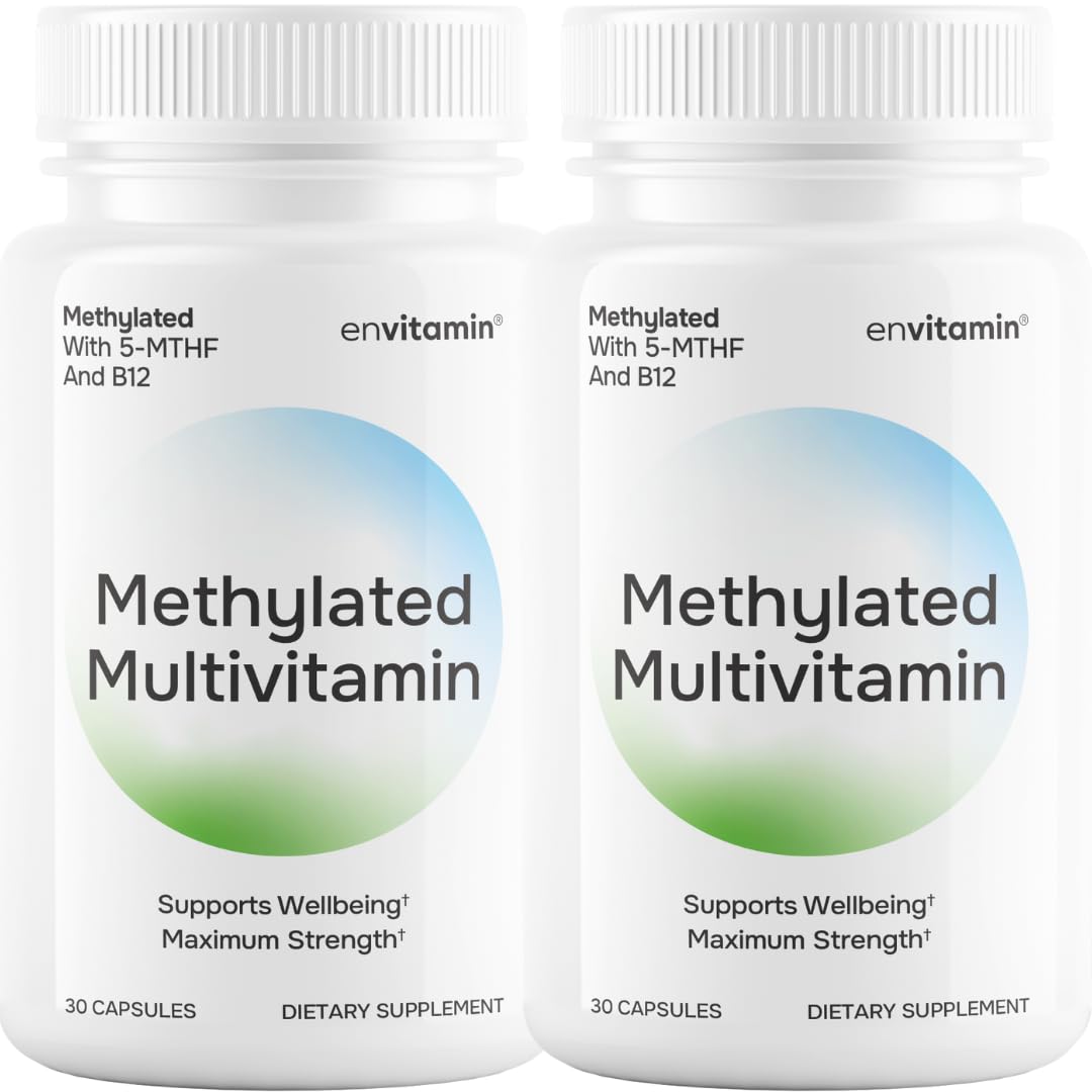 envitamin multivitamínico frontal mostrando el etiquetado y beneficios visibles