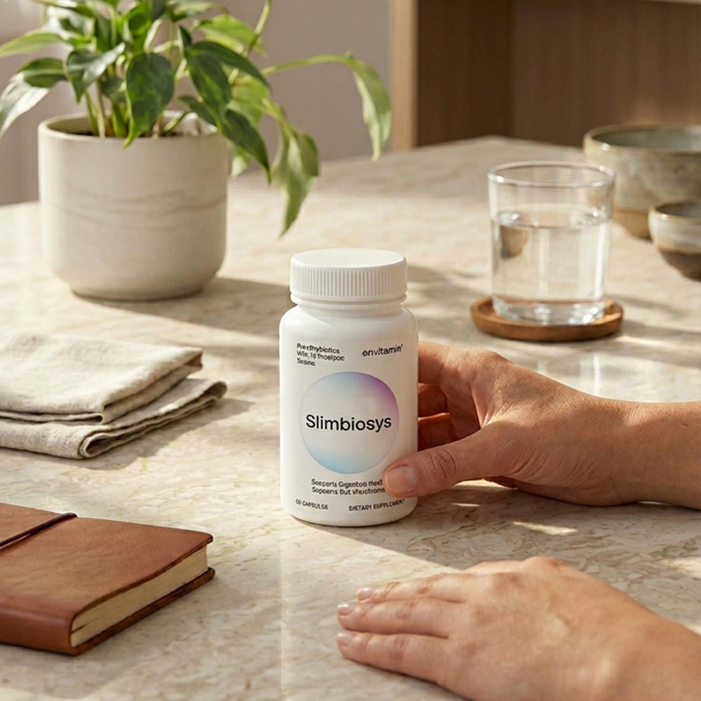 envitamin etiqueta con lista de cepas e ingredientes