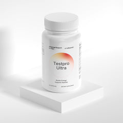envitamin cápsulas Testpro Ultra primer plano mostrando fácil ingestión