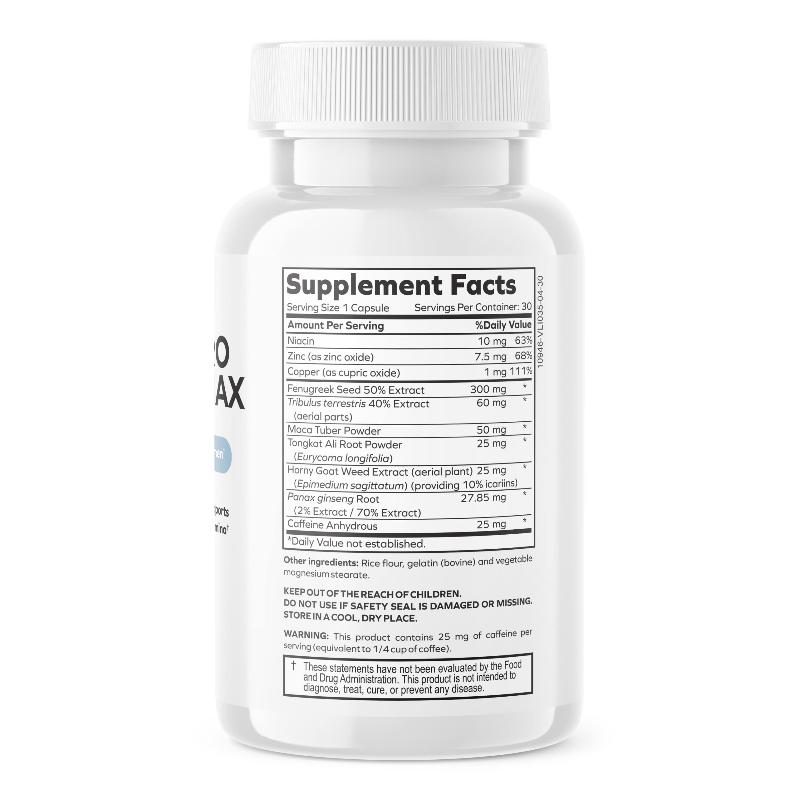 envitamin etiqueta Testpro Ultra ingredientes claros para elección informada