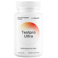 envitamin envase Testpro Ultra frente beneficiando organización diaria