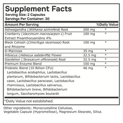 envitamin probiótico junto a un vaso, uso práctico en casa