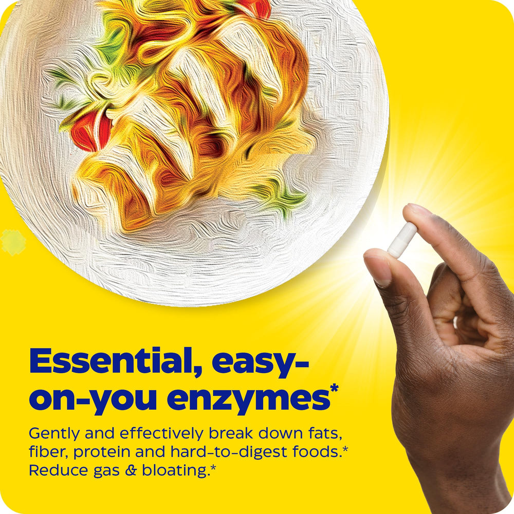 Enzymedica Digest Basic, empaque, producto vegano y certificado