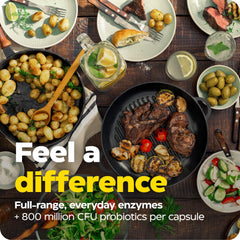 Enzymedica Digest Complete cápsulas, se toman con comida para apoyo diario