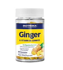 Enzymedica Jengibre B6 Gominolas, dos gomitas para tomar tras la comida