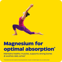 Enzymedica Magnesium Motion etiqueta con indicaciones y dosificación clara para uso seguro