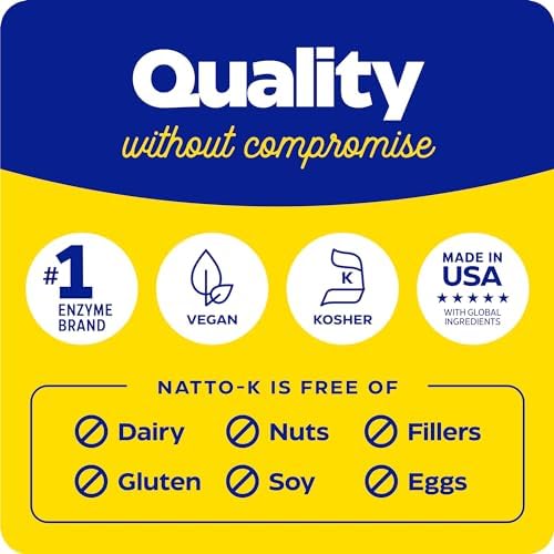 imagen del polvo interno de la cápsula Enzymedica Natto-K mostrando finura