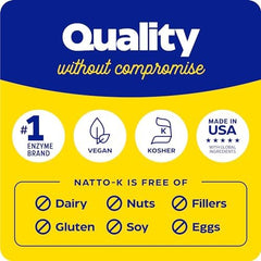 imagen del polvo interno de la cápsula Enzymedica Natto-K mostrando finura