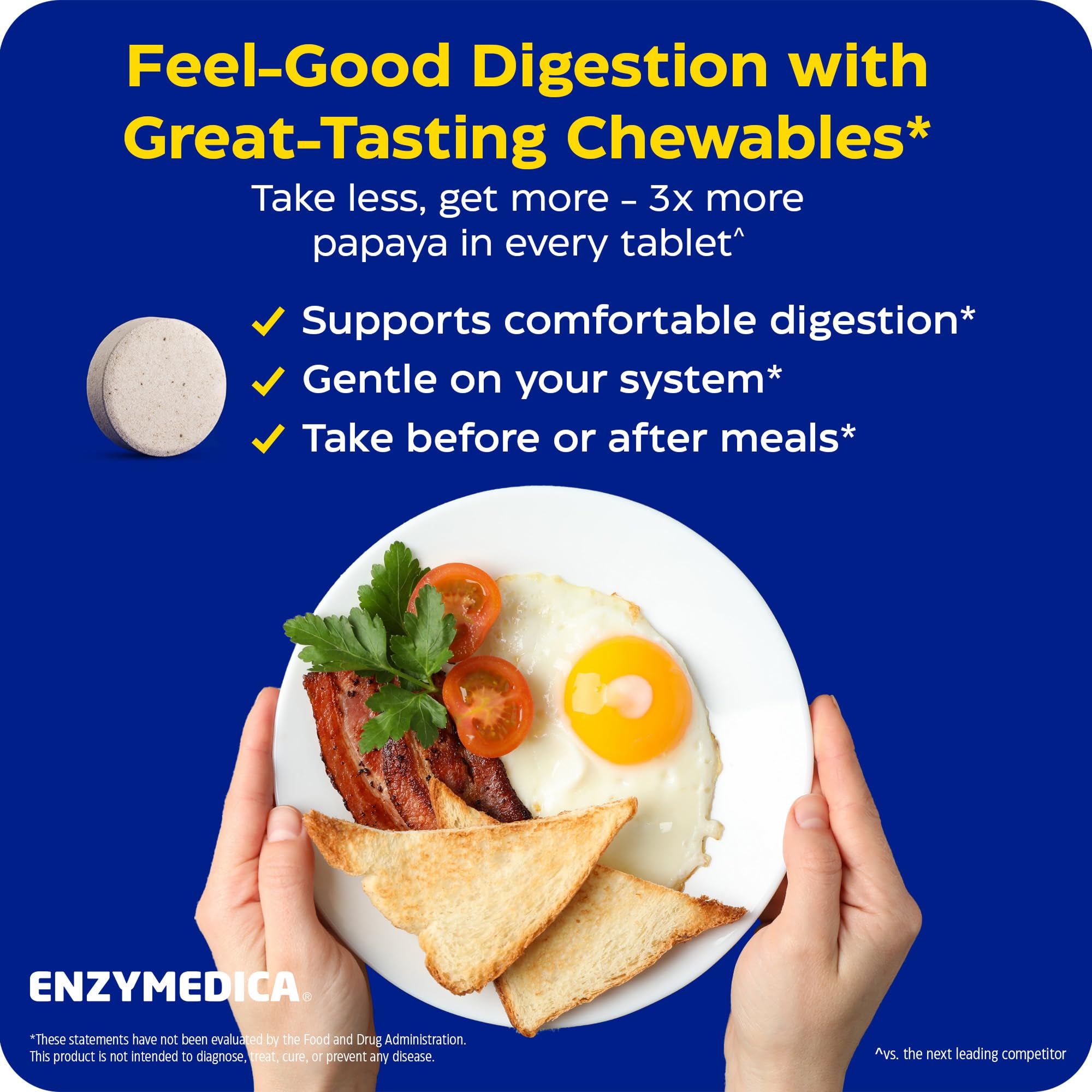 Enzymedica Papaya Gold ingredientes con jugo de papaya orgánico para digestión