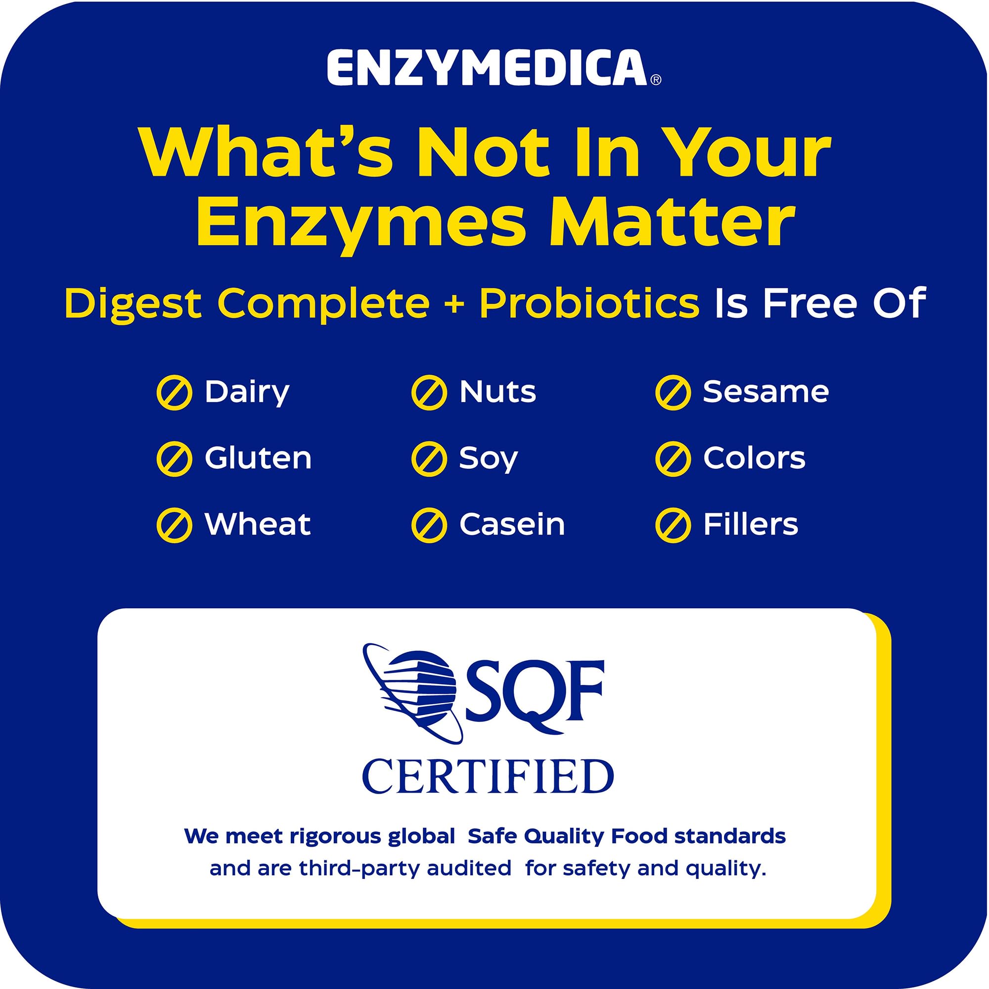 Enzymedica etiqueta destacando Bacillus subtilis y UFC