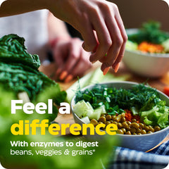 Enzymedica VeggieGest lista de ingredientes enfocada en enzimas para vegetales