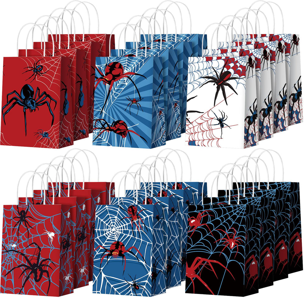 Epakh bolsa frontal mostrando el diseño de araña, aporta ambiente temático